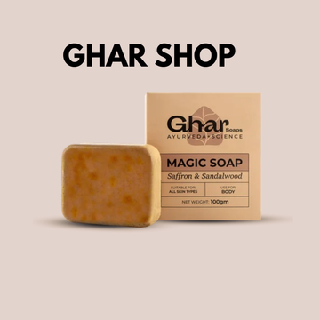 Hasraj Magic Soap - Saffron & Sandalwood